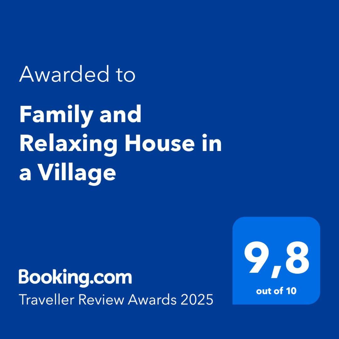 Family And Relaxing House In A Village Rodotopi Экстерьер фото